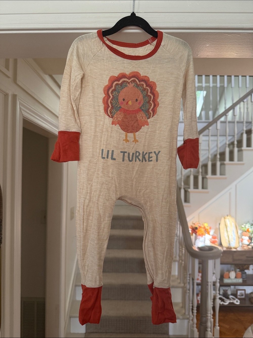 Little Sleepies Lil Turkey One Piece